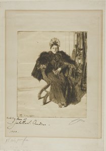Isabella Gardner tekijältä Anders Leonard Zorn
