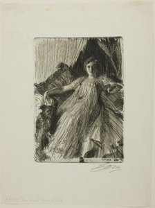Maud Cassel (rouva Ashley) tekijältä Anders Leonard Zorn