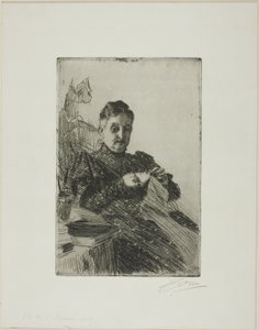Rouva Lamm II tekijältä Anders Leonard Zorn