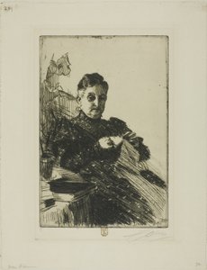 Rouva Lamm II tekijältä Anders Leonard Zorn