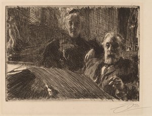 Herra ja rouva Furstenburg tekijältä Anders Leonard Zorn