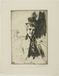 Rouva Potter Palmer tekijältä Anders Leonard Zorn