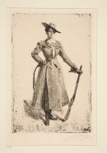 Rouva Thompson Seton tekijältä Anders Leonard Zorn