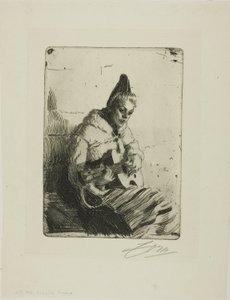 Vanha balladi II tekijältä Anders Leonard Zorn