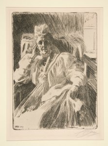 Kuningatar Sofia tekijältä Anders Leonard Zorn