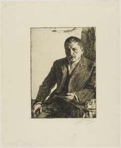 Omakuva 1904 II tekijältä Anders Leonard Zorn