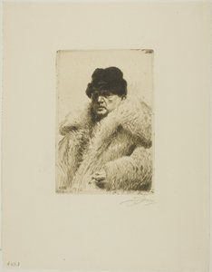 Omakuva 1916 tekijältä Anders Leonard Zorn