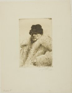 Omakuva 1916 tekijältä Anders Leonard Zorn