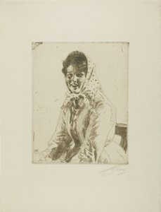 Skeri tyttö tekijältä Anders Leonard Zorn