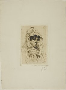 Espanjalainen nainen tekijältä Anders Leonard Zorn