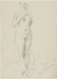 Pysyvä nainen alaston tekijältä Anders Leonard Zorn
