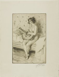 Kitara-soitin tekijältä Anders Leonard Zorn