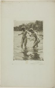 Kaksi uimaria tekijältä Anders Leonard Zorn