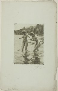 Kaksi uimaria tekijältä Anders Leonard Zorn