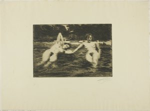 Vesi-Nymfit tekijältä Anders Leonard Zorn