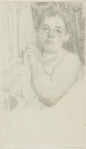 Nainen kädet puristettuna tekijältä Anders Zorn