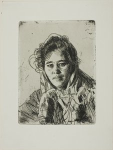 Nuori tyttö Morasta (Kråkbergin Anna) tekijältä Anders Zorn