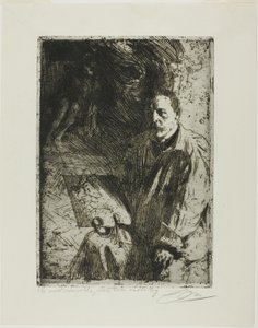 Zorn ja hänen mallinsa tekijältä Anders Leonard Zorn