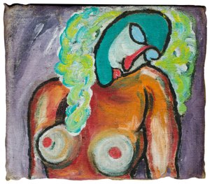 TÖRKEYS MODIGLIANILLE - NAINEN NUKKUU tekijältä Ando Gilardi