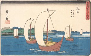Arai, n. 1842, n. 1842. tekijältä Ando Hiroshige