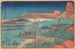 Gotenyaman kukkia. tekijältä Ando Hiroshige