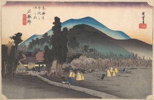 Ishiyakushi, Ishiyakushi aika, vai mitä? 1834. , hyttynen. 1834. tekijältä Ando Hiroshige