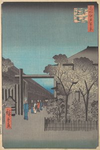Kakuchu Shinonome, 4. kuukausi, käärmevuosi 1857, 4. kuukausi, käärmevuosi 1857. tekijältä Ando Hiroshige