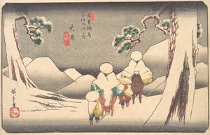 Oi, 1800-luku. tekijältä Ando Hiroshige