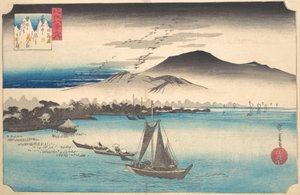 Returning Geese at Katada, ca. 1832., ca. 1832.    1190899   fi       finnish Successfully Translated  Original: The Musketeer of Artagnan kneels at the feet of Queen Anne of Austria to return her letters - Illustration by Damblans for the novel “Ving ans  tekijältä Ando Hiroshige