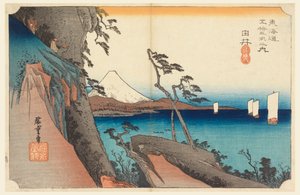 Yui, Satta-vuoren huippu, Tokaido Roadin 53 asemalla (Tokaido Gojusan Tsugi-no Uchi)