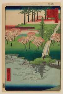 Chiyogaiken lampi, Meguro tekijältä Ando or Utagawa Hiroshige