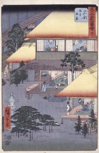 Ishiba tekijältä Ando or Utagawa Hiroshige