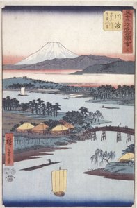 Kawasaki tekijältä Ando or Utagawa Hiroshige