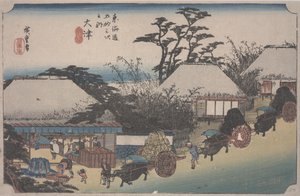 ruohoinen tekijältä Ando or Utagawa Hiroshige