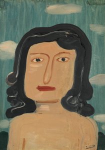 Brunette nainen