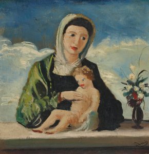 Neitsyt ja lapsi (Bellinin mukaan) tekijältä Andre Derain