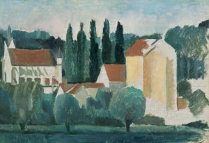 La chapelle-sous-Crécy (Le Moulin) tekijältä Andre Derain
