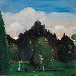 Ile-de-Francen maisema tekijältä Andre Derain