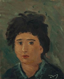 Naisen muotokuva tekijältä Andre Derain