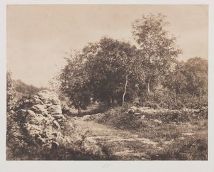 Nimetön kohtaus Fontainbleausta, n. 1853.