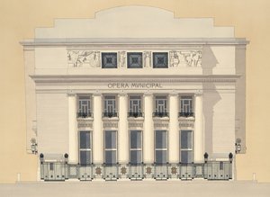 Opera Municipal, Marseille, Ranska tekijältä Andras Kaldor