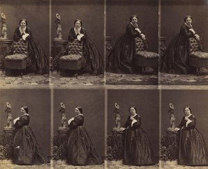 Berthe, 22. tammikuuta 1862 - huhtikuuta 1862. tekijältä Andre Adolphe Eugene Disderi
