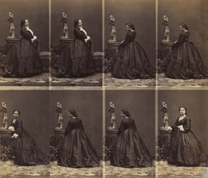 Berthe, 22. tammikuuta 1862 - huhtikuuta 1862. tekijältä Andre Adolphe Eugene Disderi