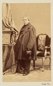 Jean-Auguste-Dominique Ingres, noin 1860. tekijältä Andre Adolphe Eugene Disderi