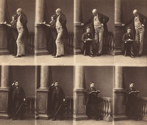 Mr. Jadin ja poika, c. 1860. tekijältä Andre Adolphe Eugene Disderi