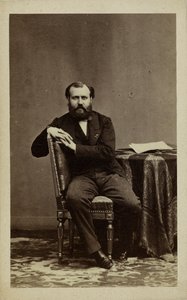 Muotokuva säveltäjä Charles Gounodista 1818-1893. tekijältä Andre Adolphe Eugene Disderi