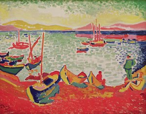 Veneet Colliouren satamassa tekijältä Andre Derain
