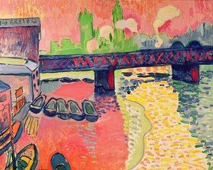 Charing Crossin silta, Lontoo tekijältä Andre Derain