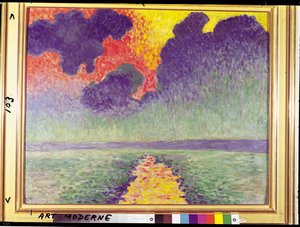 Auringon vaikutus veteen, Lontoo tekijältä Andre Derain