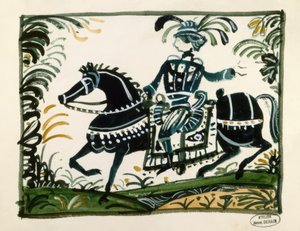 Ratsumies, jolla on pusero tekijältä Andre Derain